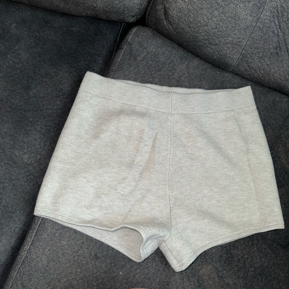 wild fable Light Gray Knit Lounge Shorts
